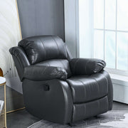 R1056A-31 rocking recliner chair with deep bucket seat and padded armrests