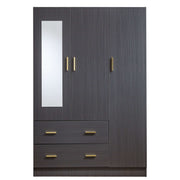 3 Door Wardrobe with Mirror Closet Clothes Storage WD-115 - Artisan SA Premium Furniture