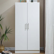 2 Door Wardrobe Storage Cabinet WD-112 - Artisan SA Premium Furniture
