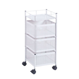 3 Tier Cubic Storage Cart SF-105 - Artisan SA Premium Furniture