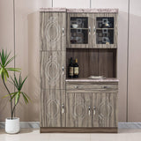 Kitchen Cabinet Storage Pantry Cupboard Sideboard KU-601