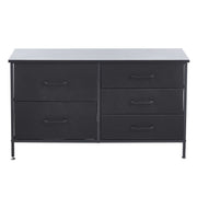 Black dresser with four drawers on a white background | Artisansa SA