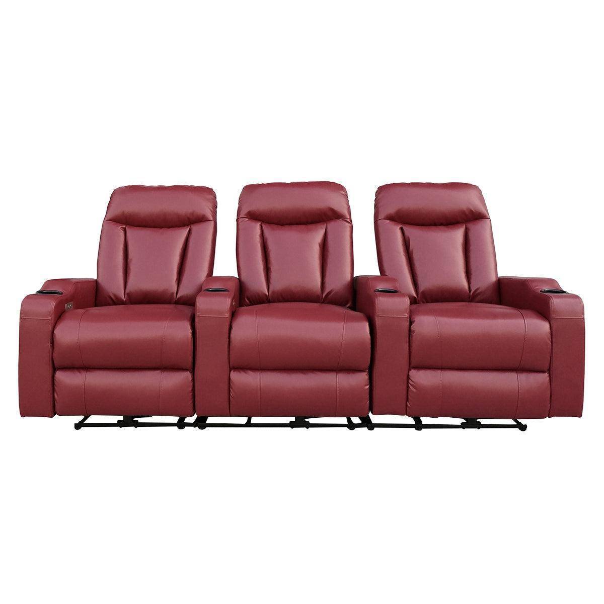 Electric 3 Seater Sofa Recliner KJ-3554