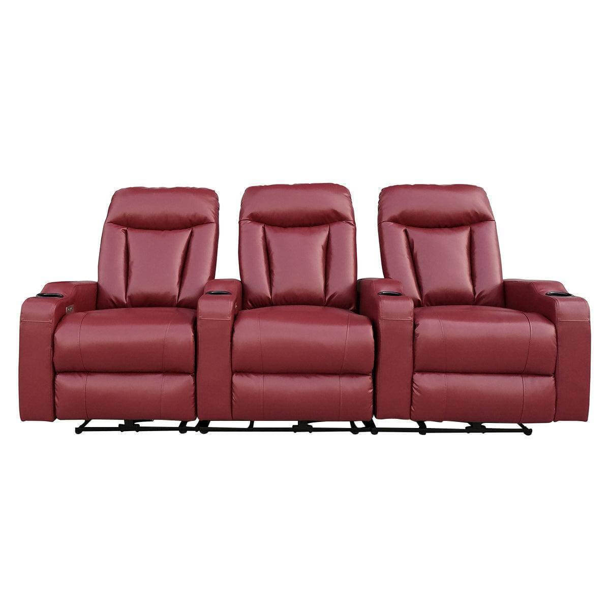 Electric 3 Seater Sofa Recliner KJ-3554