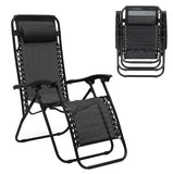Reclining Outdoor Lounger Chairs (2 Chairs in 1 box)  KJDC003