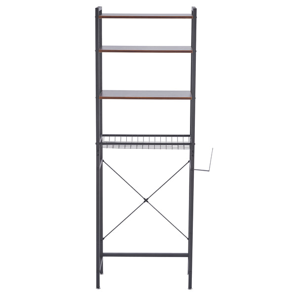 Over Toilet Bathroom Shelf with Storage Basket