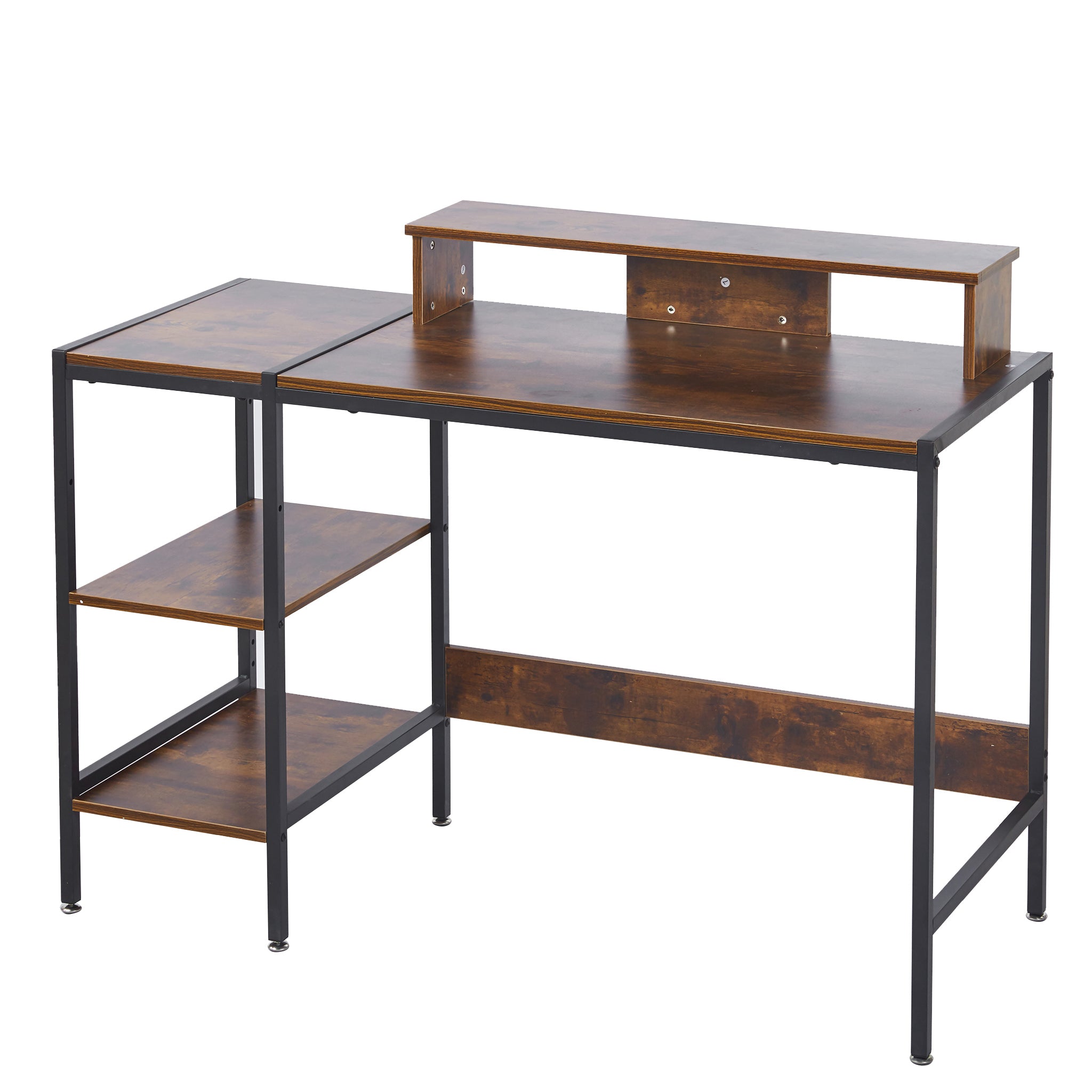 Computer Table Study Desk with Monitor Stand Shelf SD-S21