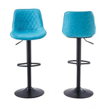 Vibrant High Back Bar Stool with Chrome Base in 2-in-1 box CR-B054
