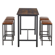 Bar Table Stool Set Home Dining Room Table Chairs BT-02