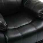 Brown rocking recliner chair with premium upholstery and relaxing design