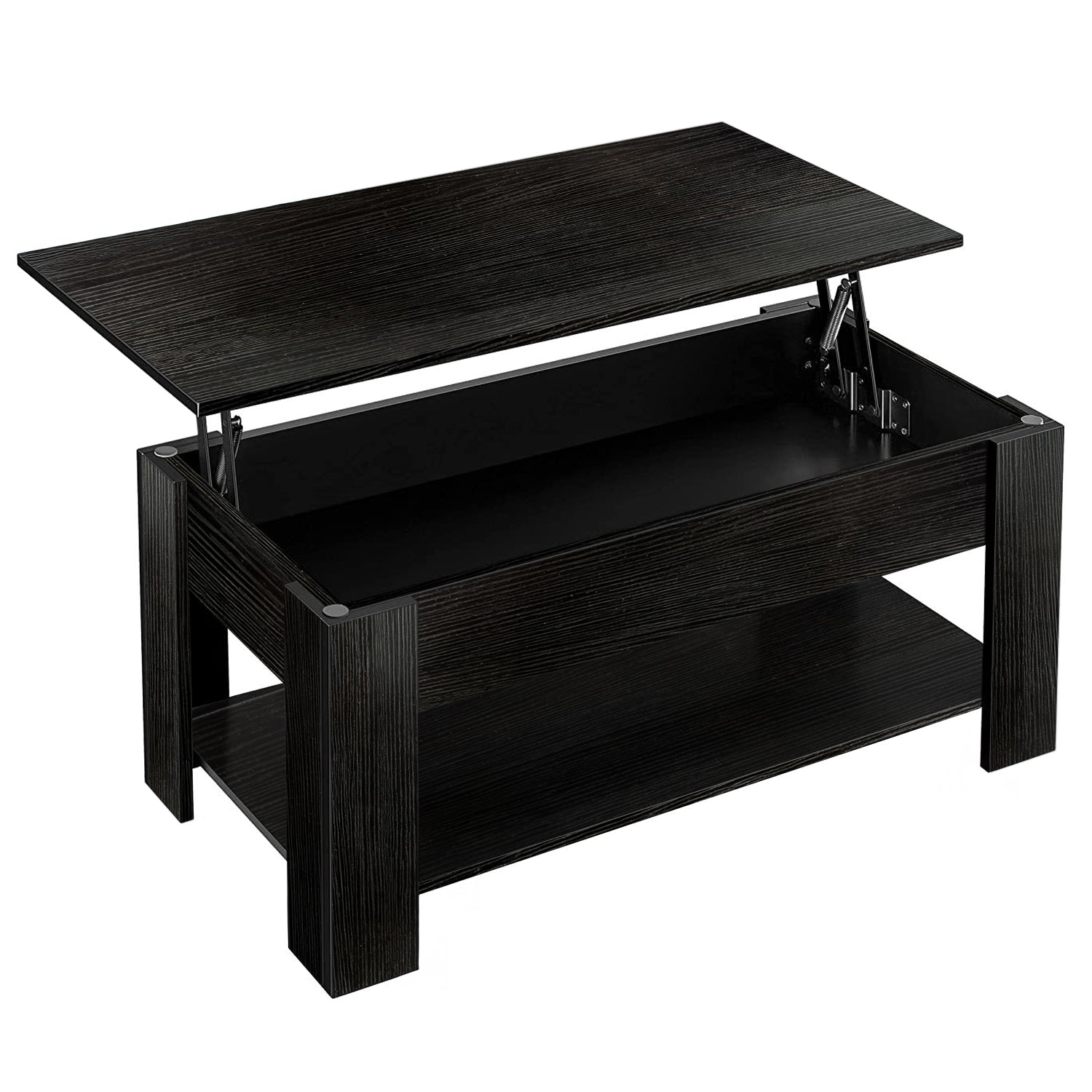 Coffee Table Lift Top Side Table CT-007 BLACK