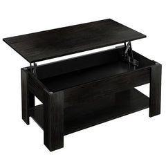 Coffee Table Lift Top Side Table CT-007 BLACK