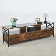 TV Stand Media Console with Storage Shelves TV-14