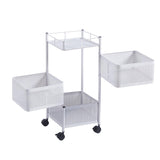 3 Tier Cubic Storage Cart 	 SF-105