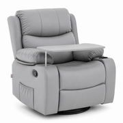Swivel Rocker Recliner with Tray Table