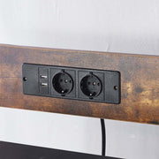 3-Tier Bakers Rack with built-in SA power outlets and USB port for convenient appliance connectivity.