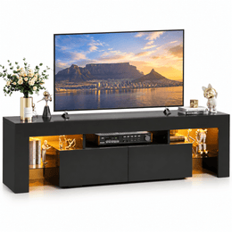 LED TV Stand Media Console with 16-Colour Remote – main product image