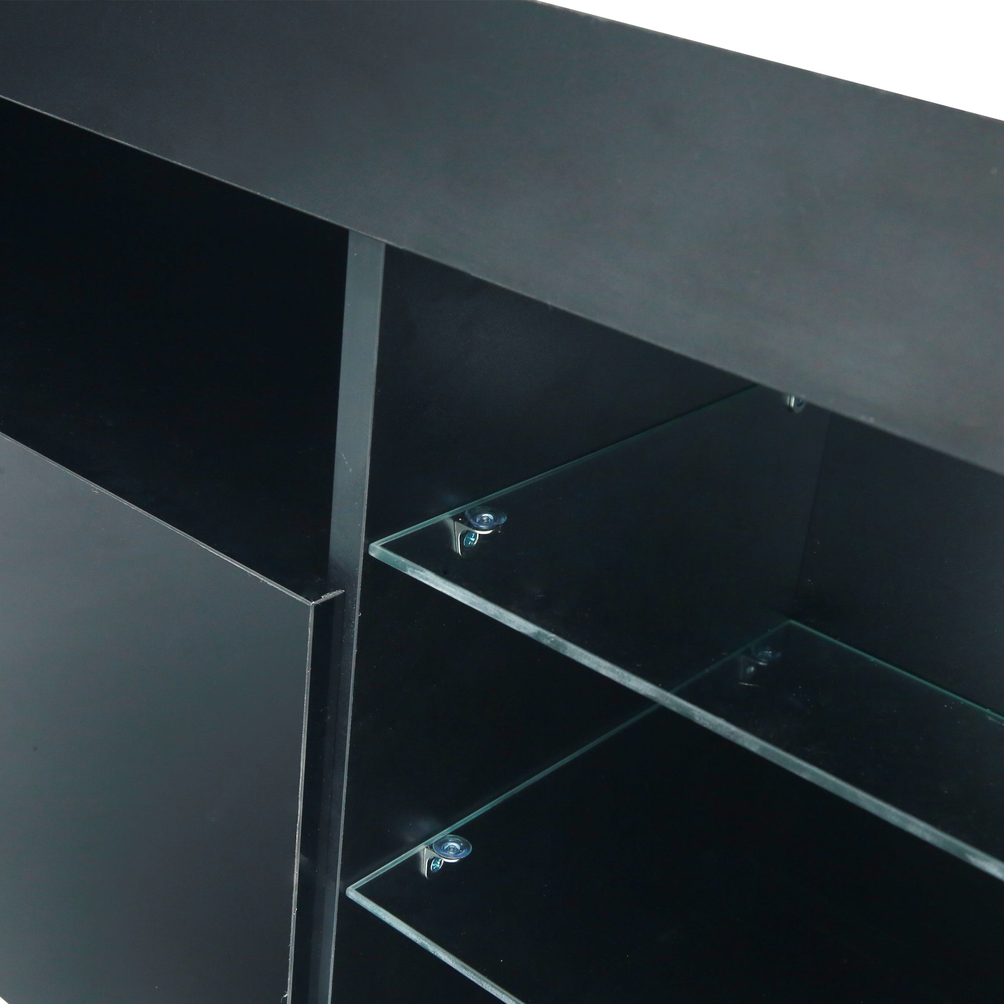 Black TV Stand Media Console