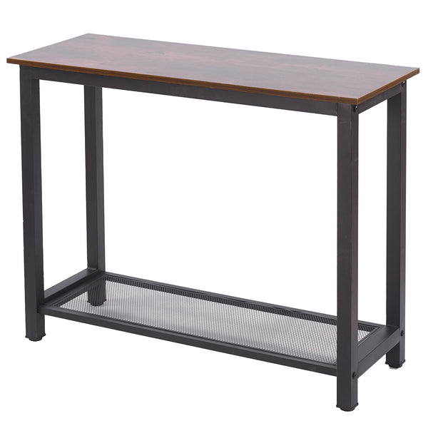 Console Table 2 Tier Rustic Entryway