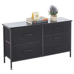 Storage Cabinet 5 Drawers TV Stand  OT-119 Black – alternate product view