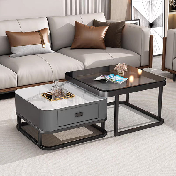 Nesting Coffee Table Set 2 Side Tables CT-011