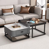 Nesting Coffee Table Set 2 Side Tables CT-011