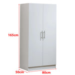 2 Door Wardrobe Storage Cabinet WD-112 - Artisan SA Premium Furniture