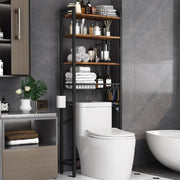 Over Toilet Bathroom Shelf with Storage Basket