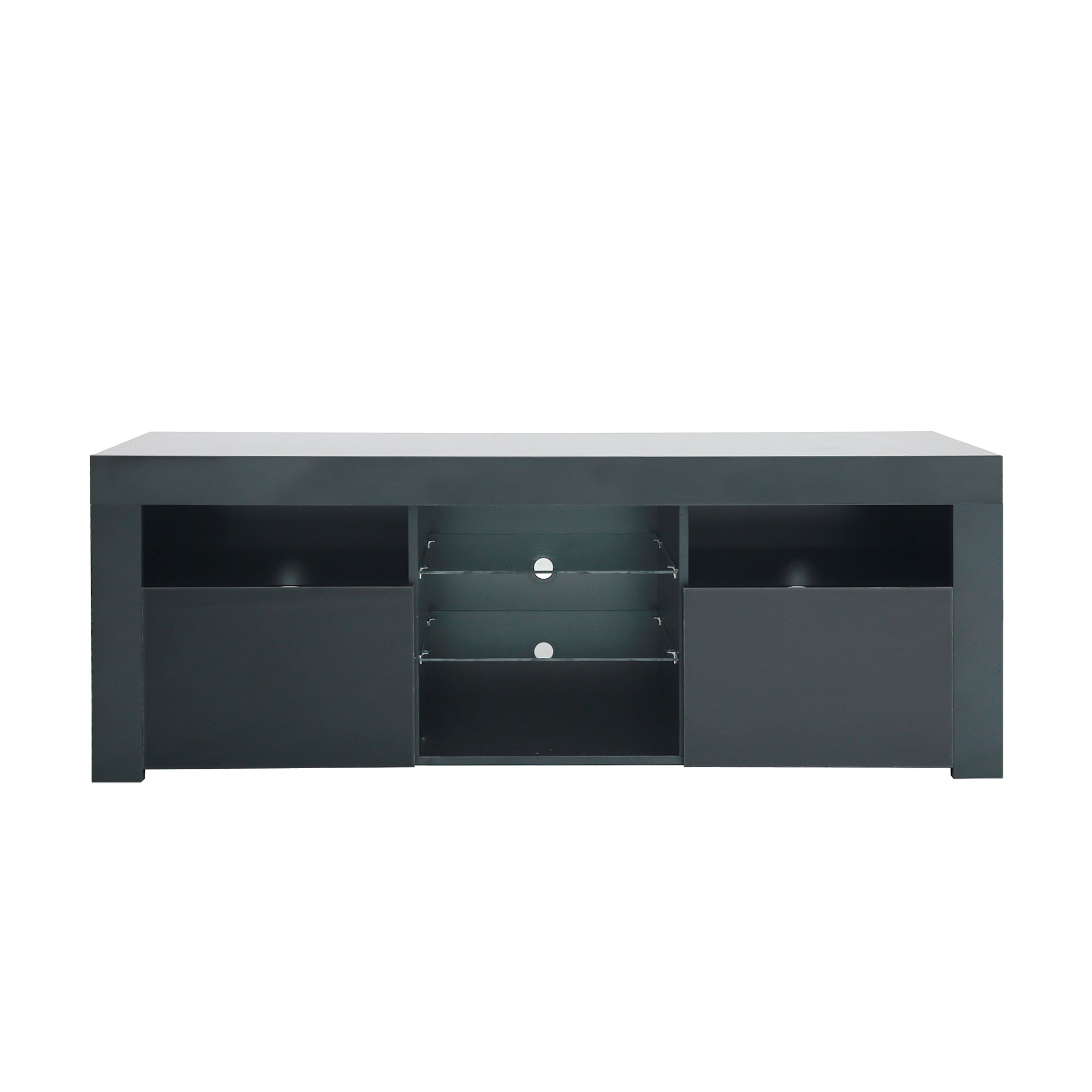Black TV Stand Media Console