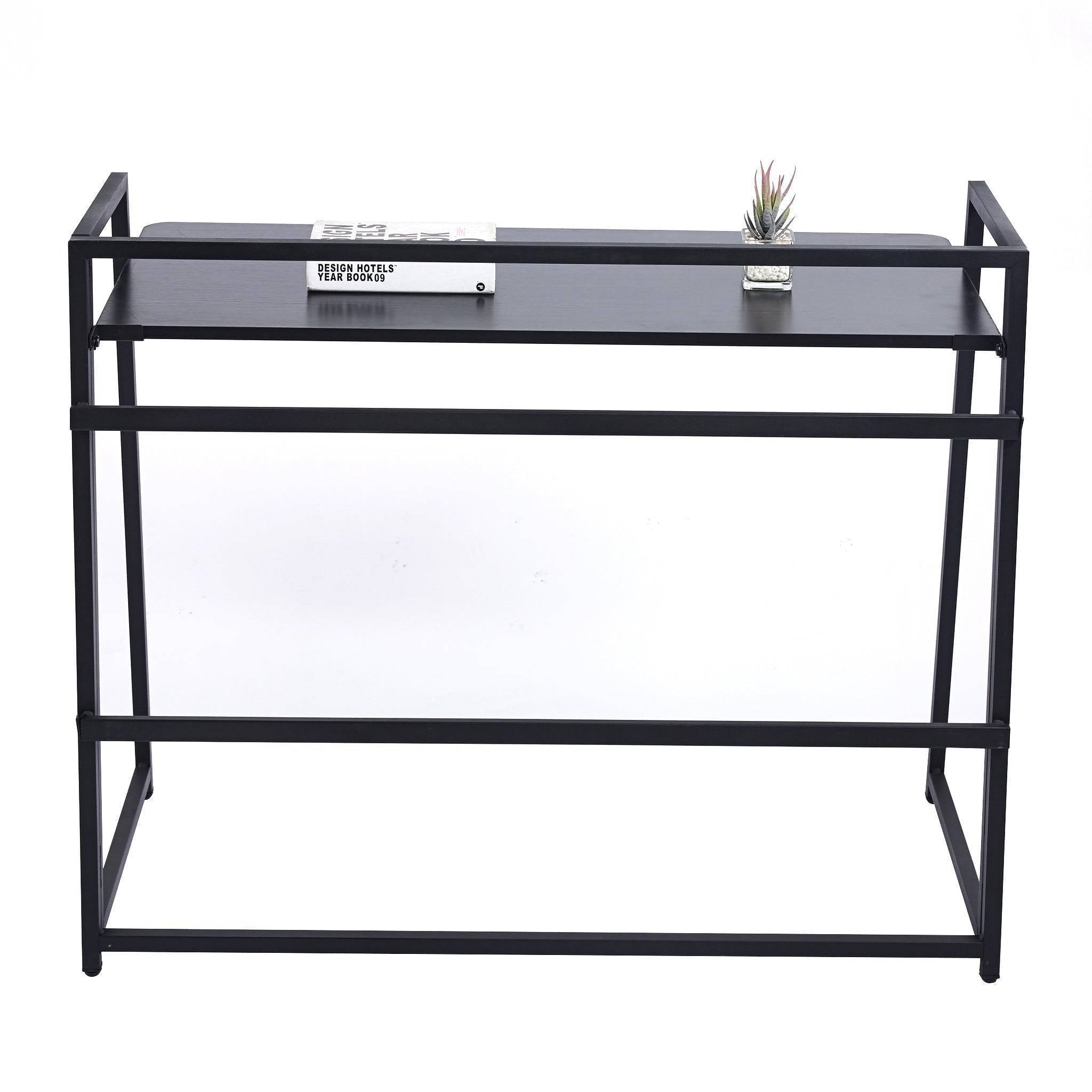 Modern Office Desk with Top Shelfing  	 SD-S06