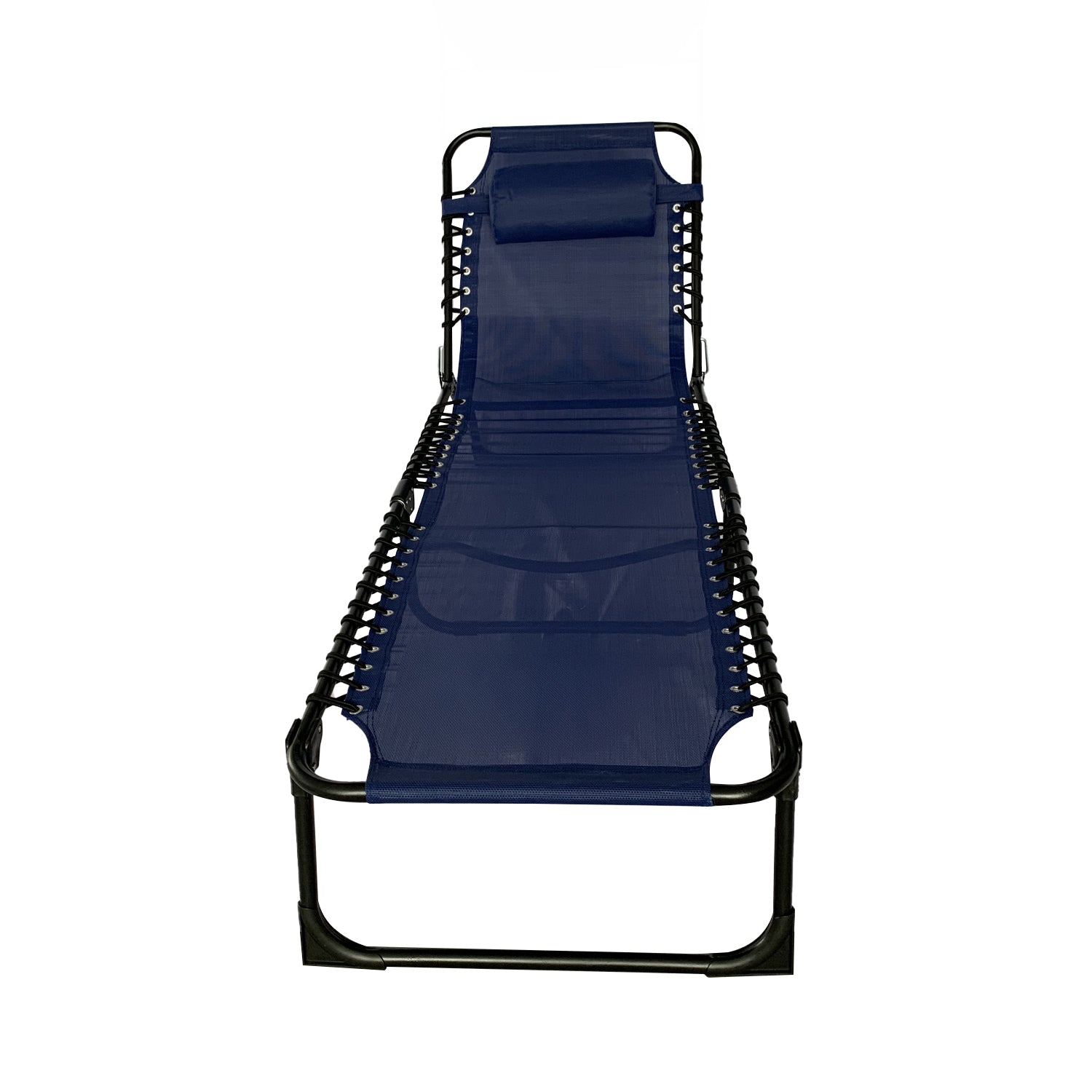 Sun Lounger Folding Reclining Chair BSC-007 BLUE