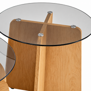 Two piece nesting coffee table set modern home decor South Africa