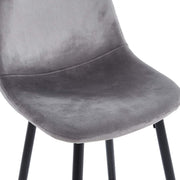 Della Velvet Bar Stool (4-in-1 box) CR-BC028