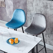 Della Velvet Bar Stool (4-in-1 box) CR-BC028