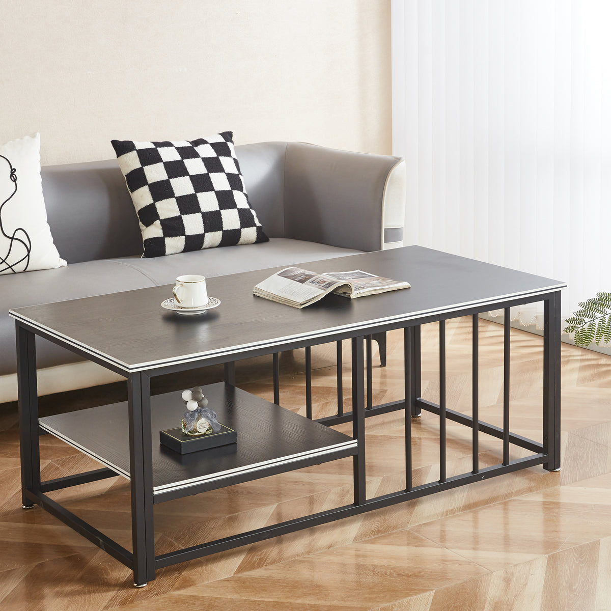 Coffee Table Sofa Side Table CT-112 BLACK