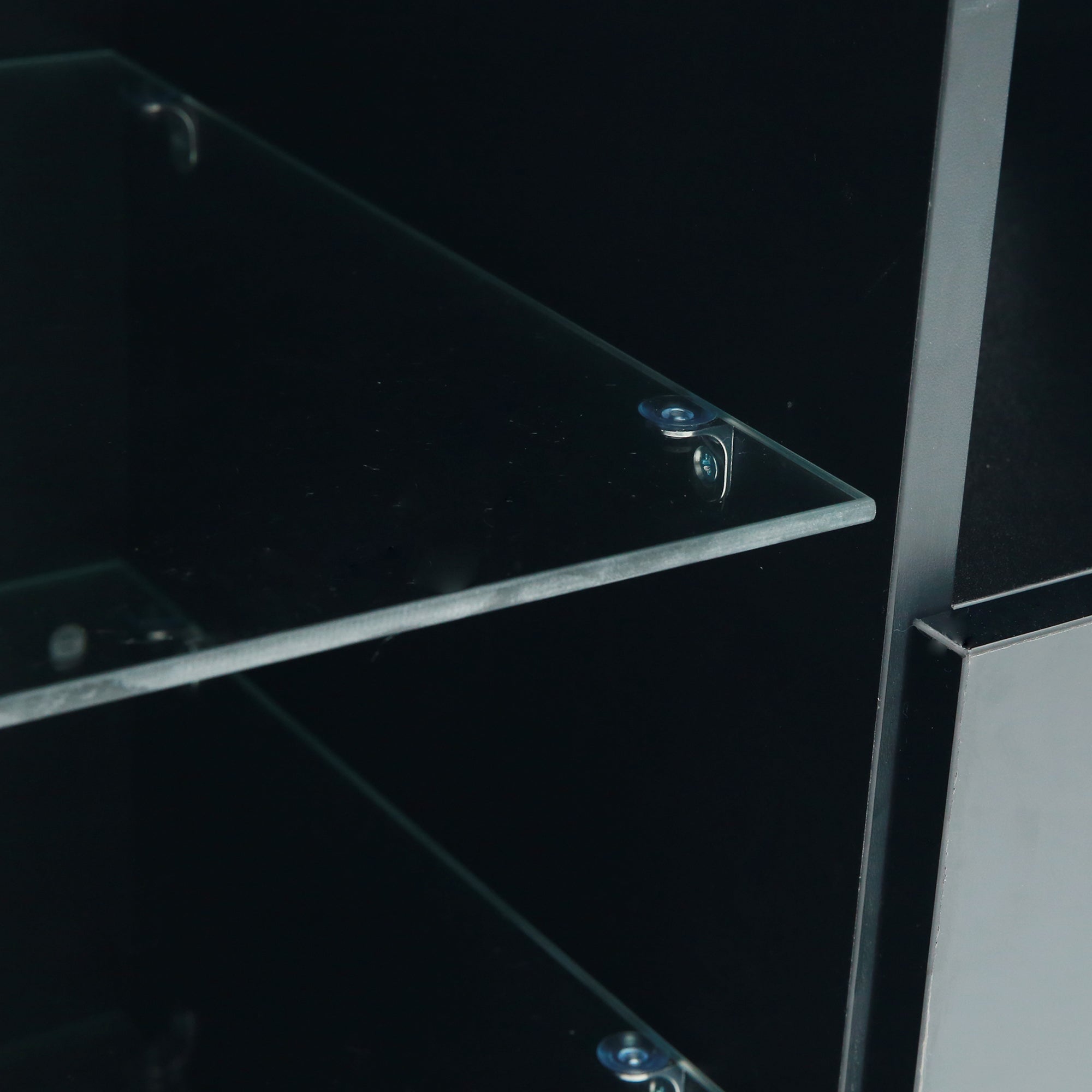 Black TV Stand Media Console