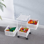 3 Tier Cubic Storage Cart SF-105 - Artisan SA Premium Furniture