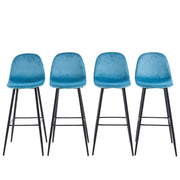Della Velvet Bar Stool (4-in-1 box) CR-BC028