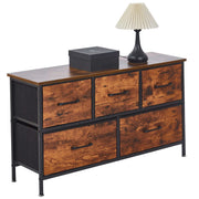 5 Drawer Storage Cabinet OT-118 4 Adjustable Feet Pads - ArtisanSA