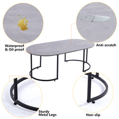 Coffee Table Sofa Side Table CT-CH07  GREY STONE