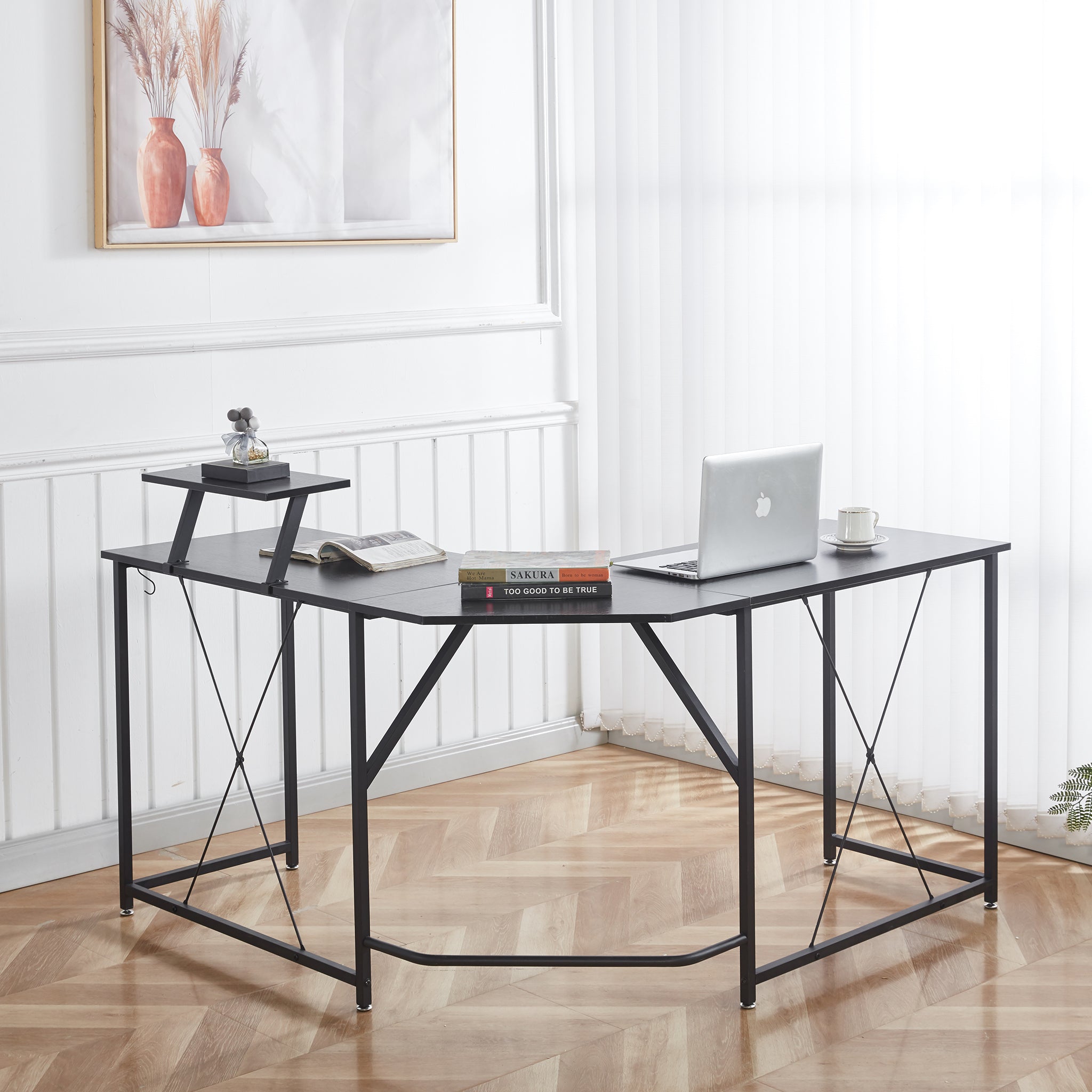 Computer Desk Work Gaming Desk SD-23 Black