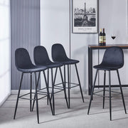 Della Velvet Bar Stool (4-in-1 box) CR-BC028