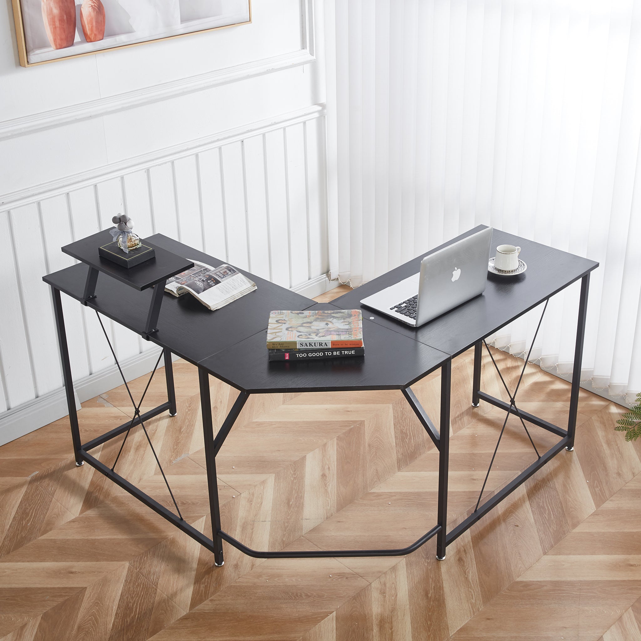 Computer Desk Work Gaming Desk SD-23 Black
