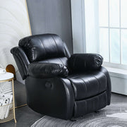 High back rocking recliner chair for living room relaxation and comfort