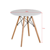 White Eames Table DT-02-2