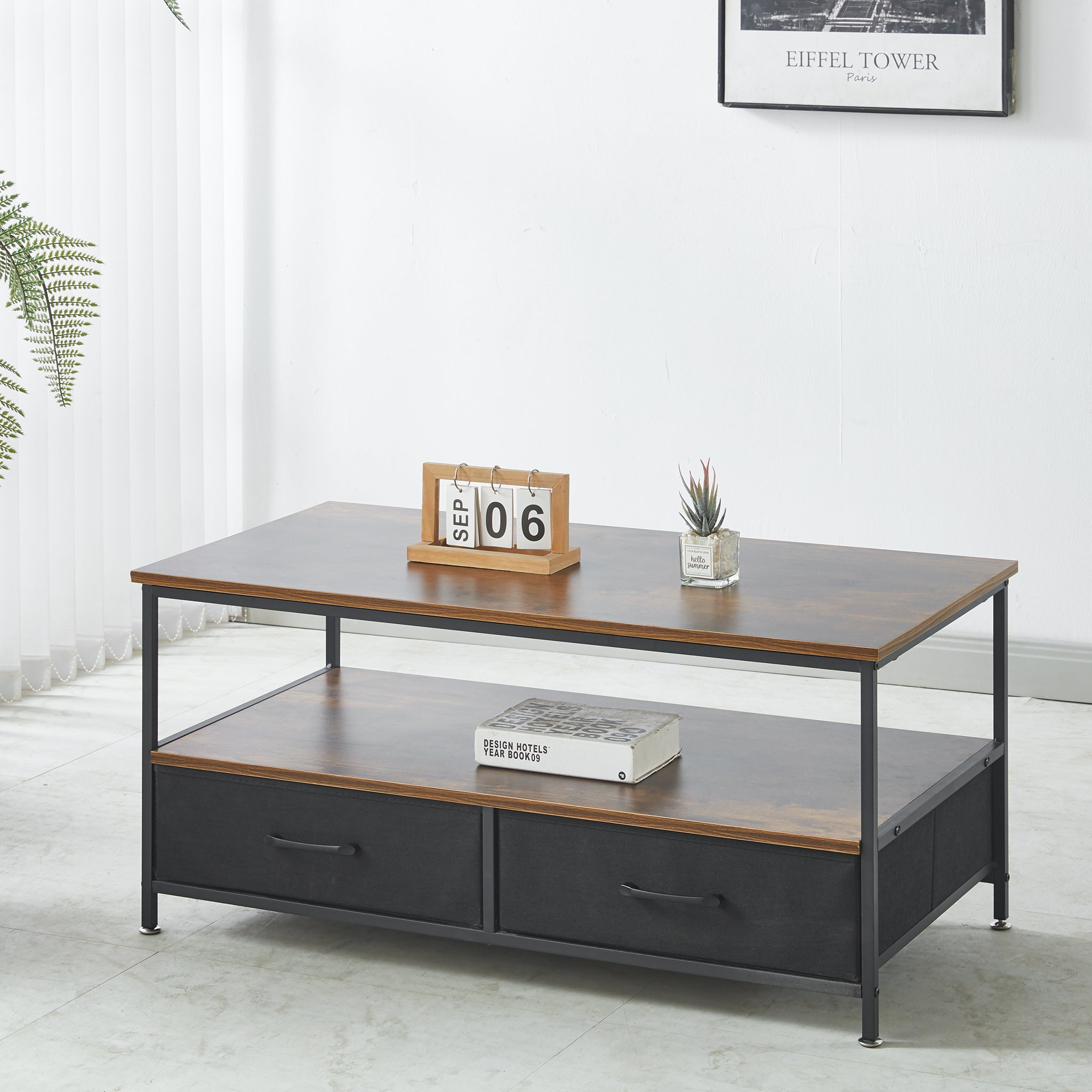 Coffee Table Side Table CT-113 Berlin Rustic