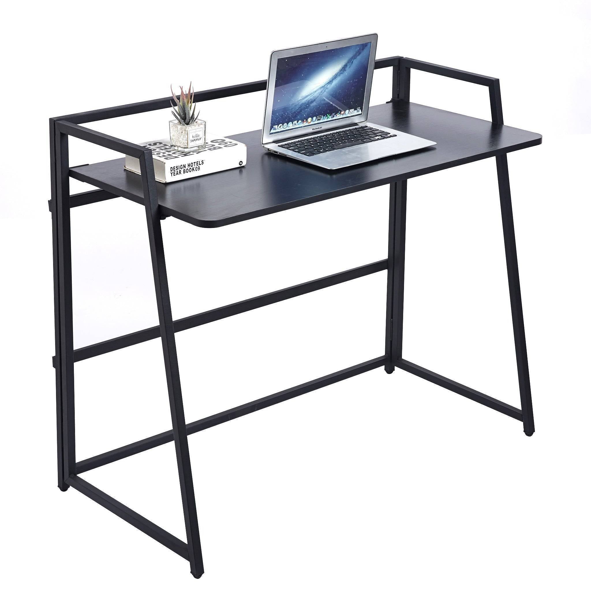 Modern Office Desk with Top Shelfing  	 SD-S06