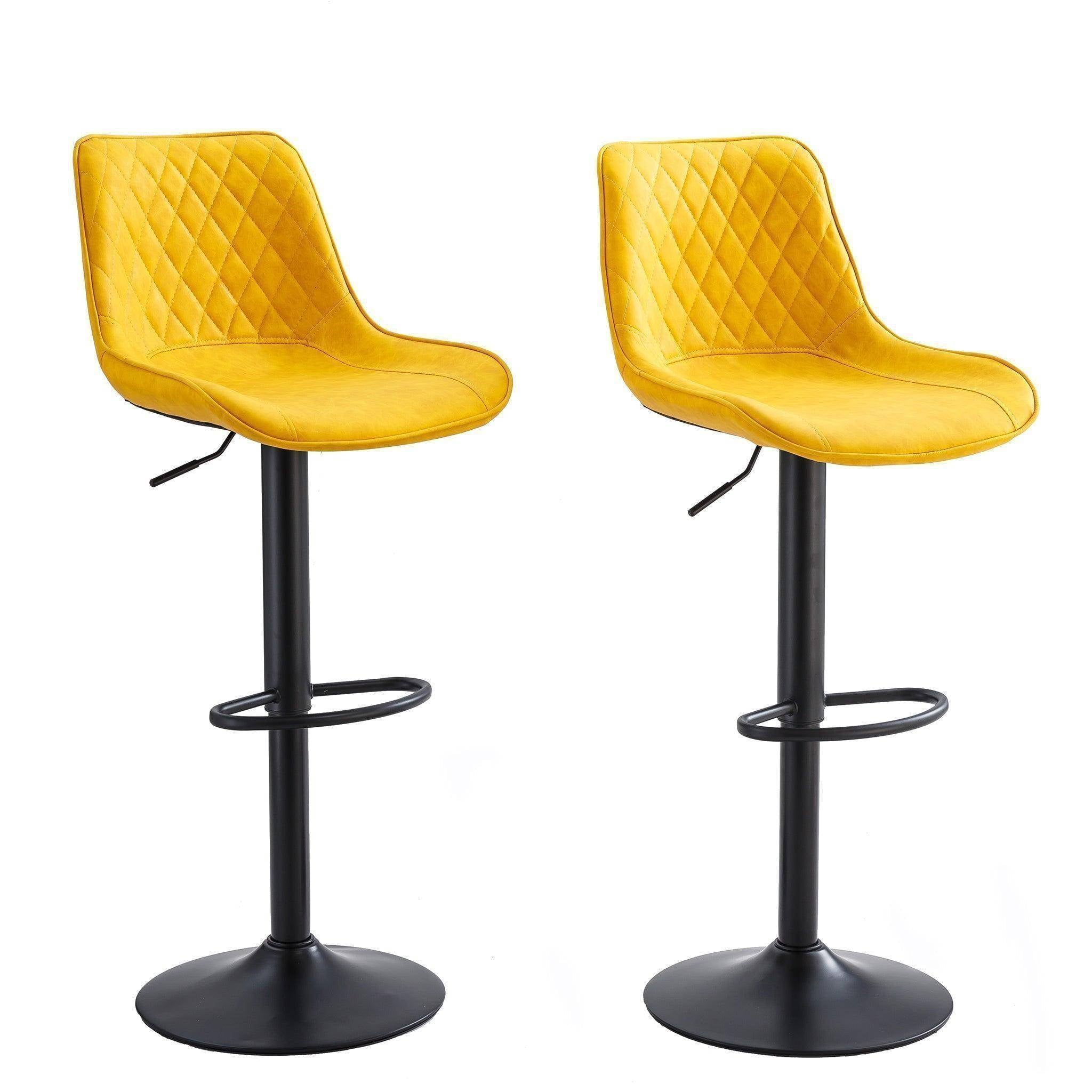 Vibrant High Back Bar Stool with Chrome Base in 2-in-1 box CR-B055