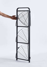 Collapsible Storage Shelf HL-1673 for space-saving organization0