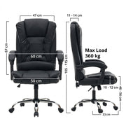 Premium Ergonomic Leather Office Chair